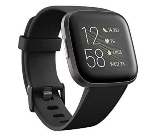 Fitbit Versa 2 Health and Fitness Watch, Small & Large Bands included